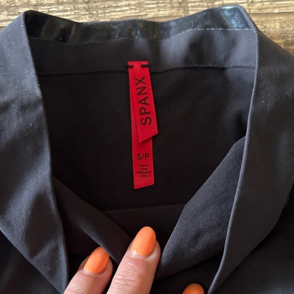 Spanx High-Waist Black Shapewear Shorts - Picture 2 of 3